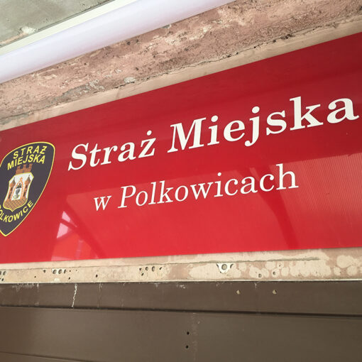 pętla indukcyjna okienkowa w Straży Miejskiej w Polkowicach