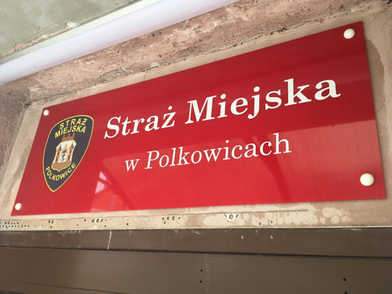 pętla indukcyjna okienkowa w Straży Miejskiej w Polkowicach