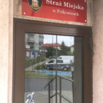pętla indukcyjna na dyżurce w siedzibie Straży Miejskiej w Polkowicach